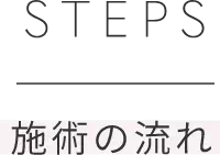 STEPS施術の流れ